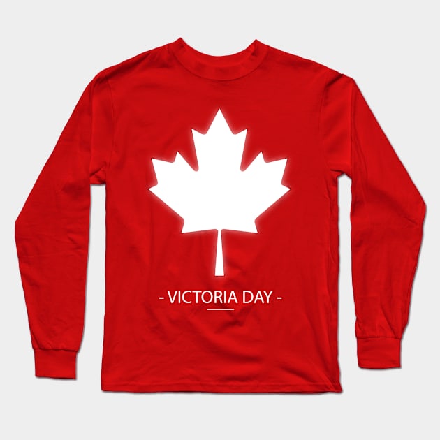 Victoria Day Long Sleeve T-Shirt by Oh My Gift Art